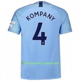 Jalkapallo Peliasut Manchester City Kompany 4 Koti Pelipaita 2018/19 Lyhythihainen